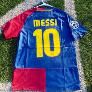 Barcelona 2008/09 Messi #10 Vintage Style Jersey
